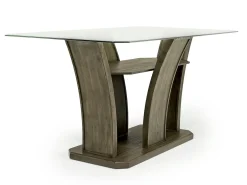 Mor Furniture Dapper Counter Height Dining Table In Brown