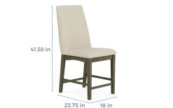 Mor Furniture Dapper Counter Height Stool In Brown