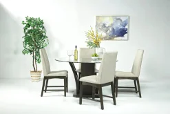 Mor Furniture Dapper Round Dining Table In Gray