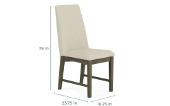 Mor Furniture Dapper Side Chair In Brown