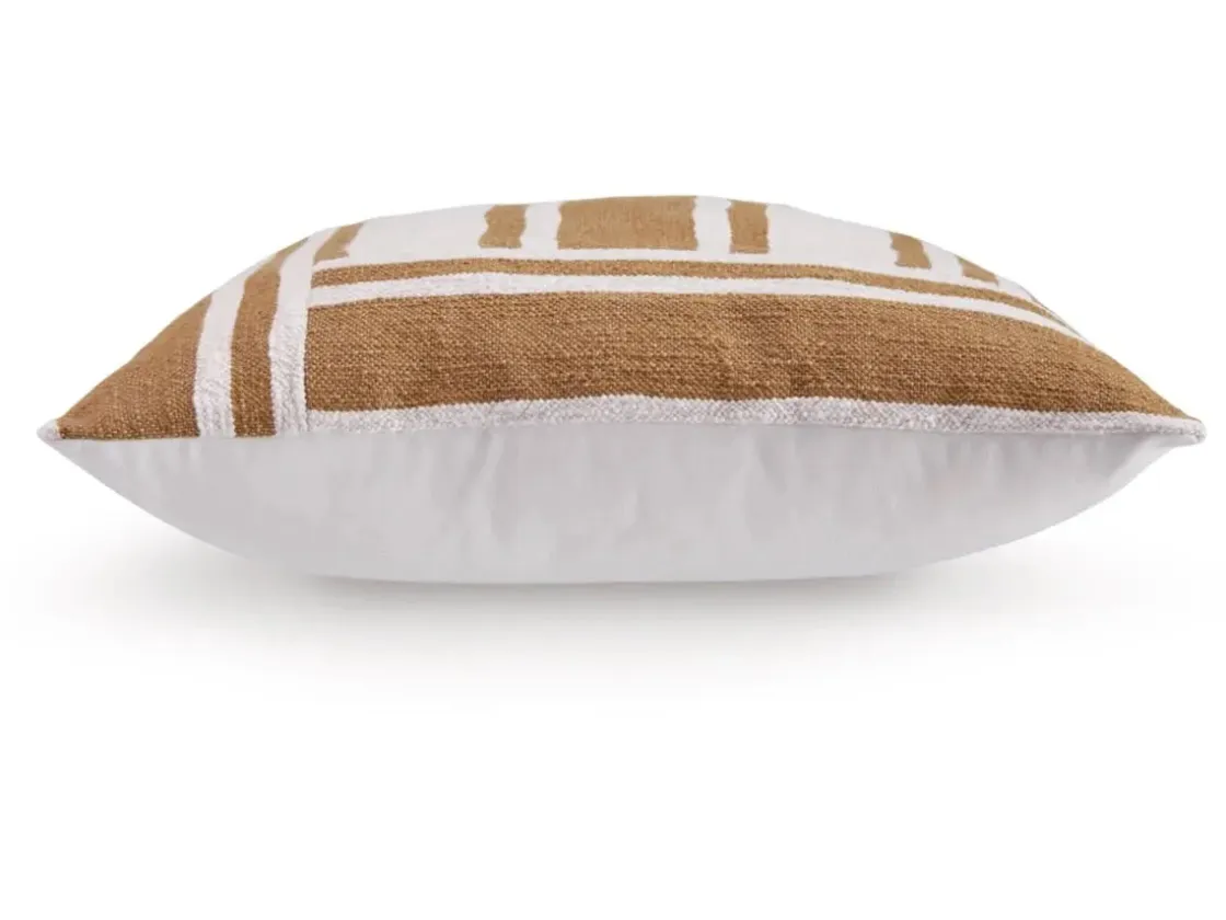 Mor Furniture Darrman Accent Pillow In Ochre/Ivory