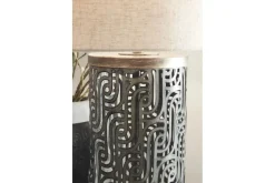 Mor Furniture Dayo Table Lamp In Gray/Gold Finish