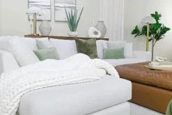 Mor Furniture Dennon Sofa Chaise Sectional In , Right Facing
