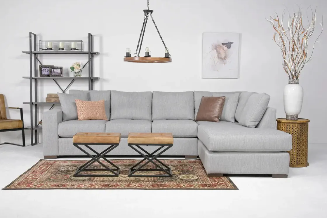 Mor Furniture Dennon Sofa Chaise Sectional In , Right Facing