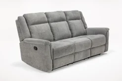 Mor Furniture Derby Reclining Sofa In Light Gray