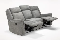 Mor Furniture Derby Reclining Sofa In Light Gray