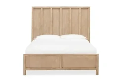 Mor Furniture Dorsey Panel Bed In Granola, Queen