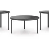 Mor Furniture Dorylin Coffee Table W/ 2 End Tables In Black