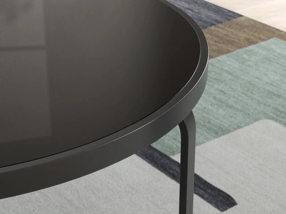Mor Furniture Dorylin Coffee Table W/ 2 End Tables In Black