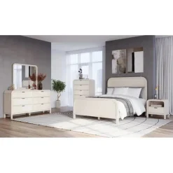 Mor Furniture Drake Mirror In Sugar