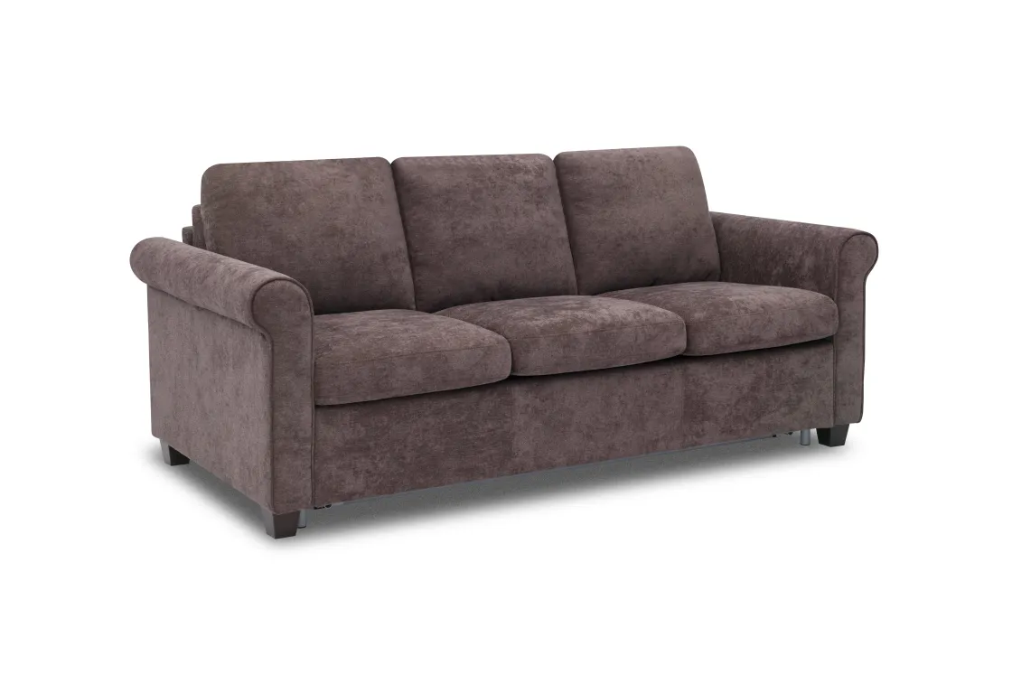 Mor Furniture Drew Queen Sleeper Sofa In Mistral Chocolate