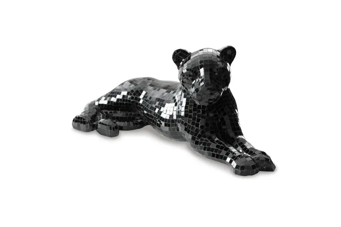 Mor Furniture Drice Panther Sculpture In Black