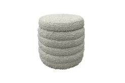 Mor Furniture Duntler Accent Ottoman In Ivory
