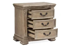 Mor Furniture Durango 3 Drawer Nightstand In Willadeene