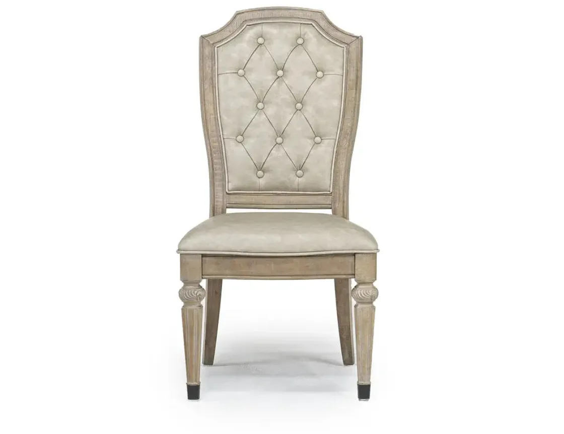 Mor Furniture Durango Dining Table & 6 Chairs In Fawn
