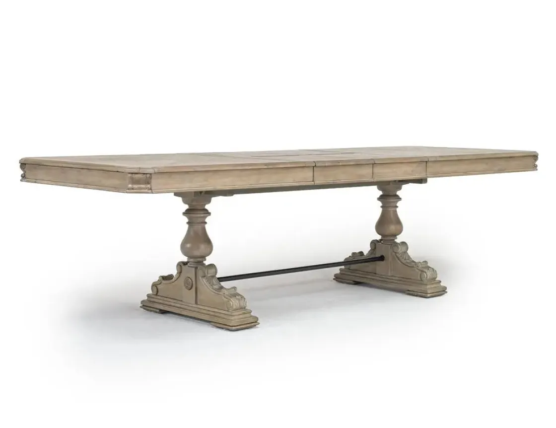Mor Furniture Durango Dining Table & 6 Chairs In Fawn
