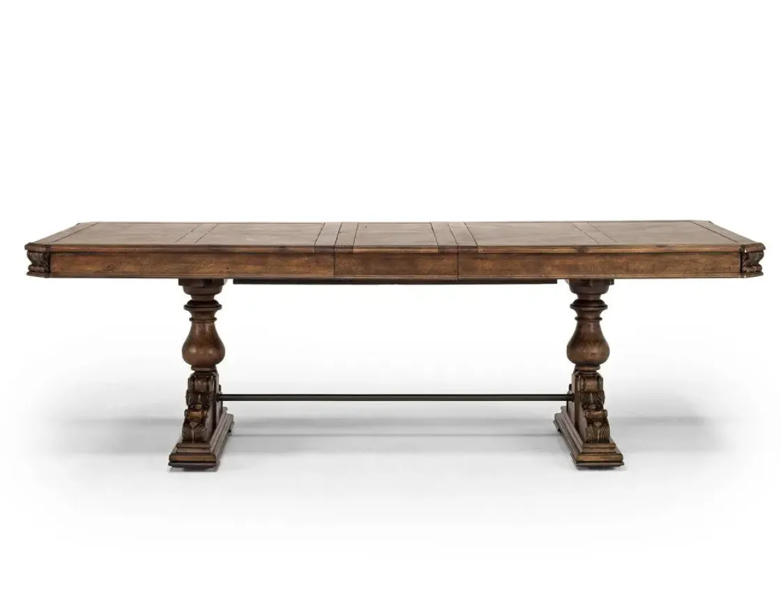 Mor Furniture Durango Dining Table & 4 Side Chairs In Fawn