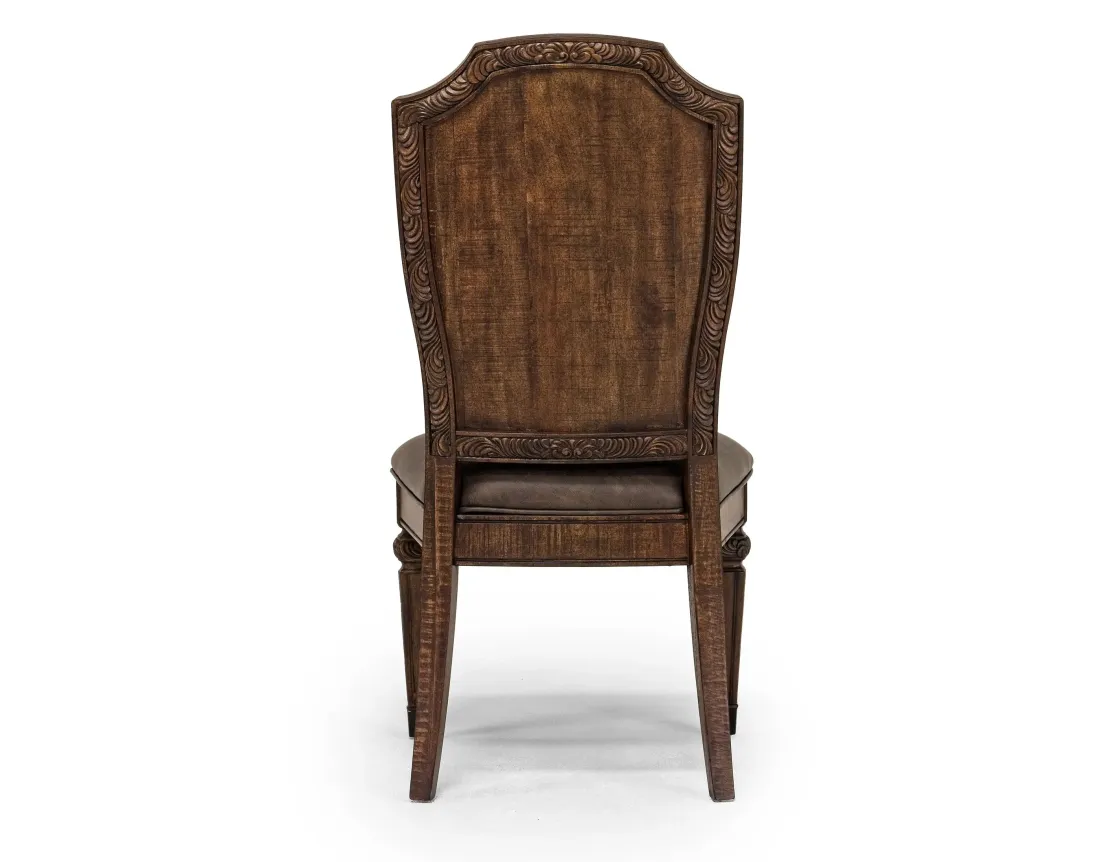 Mor Furniture Durango Dining Table & 4 Side Chairs In Fawn