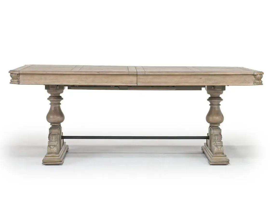 Mor Furniture Durango Dining Table & 4 Side Chairs In Fawn