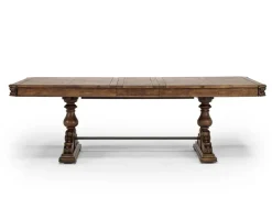 Mor Furniture Durango Dining Table, 6 Chairs & 2 Arm Chairs In Fawn