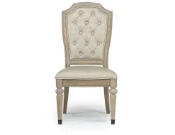 Mor Furniture Durango Dining Table, 6 Chairs & 2 Arm Chairs In Fawn