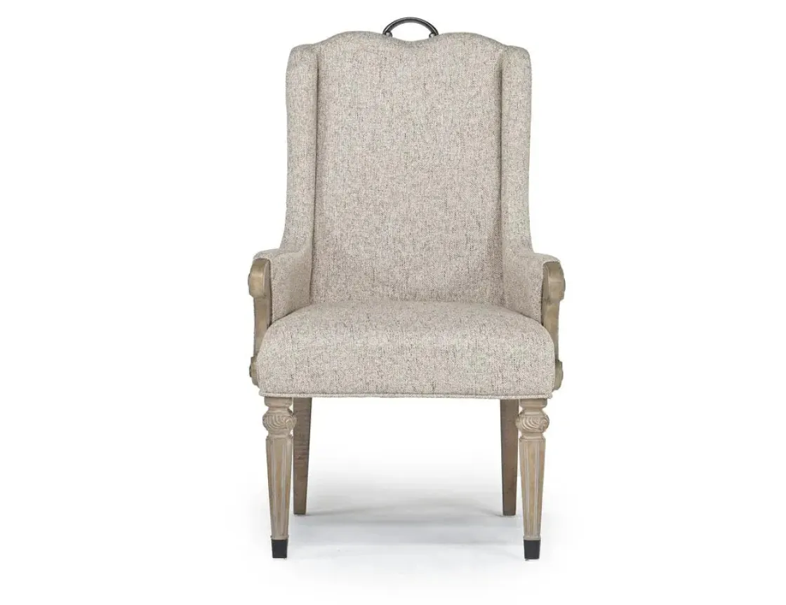 Mor Furniture Durango Dining Table, 4 Side Chairs & 2 Arm Chairs In Fawn