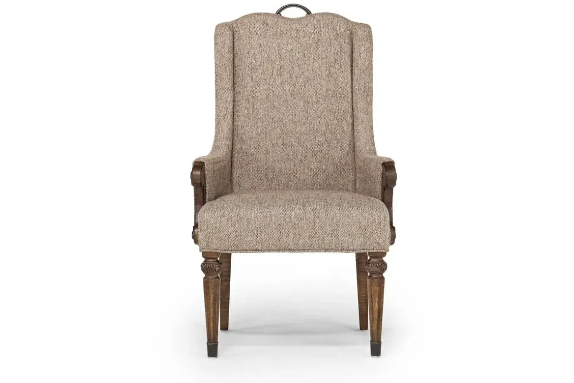 Mor Furniture Durango Dining Table, 4 Side Chairs & 2 Arm Chairs In Fawn