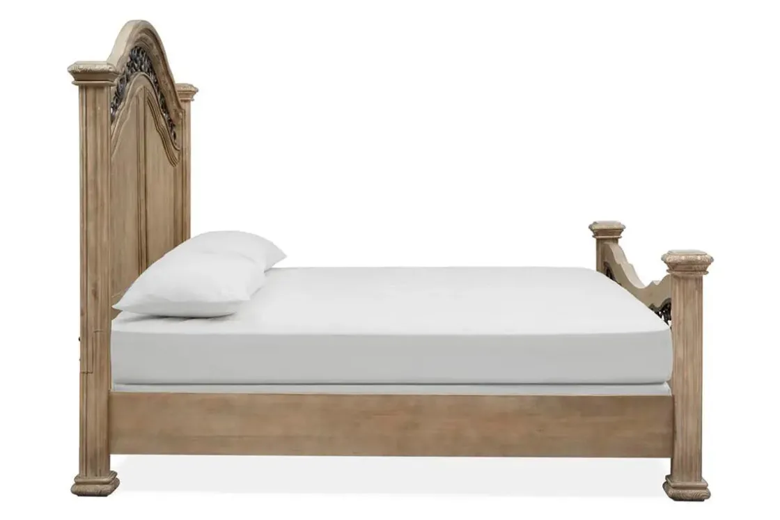 Mor Furniture Durango Panel Bed In Willadeene, Queen