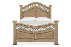 Mor Furniture Durango Panel Bed In Willadeene, Queen
