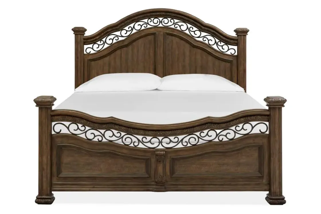 Mor Furniture Durango Panel Bed In Willadeene, Queen