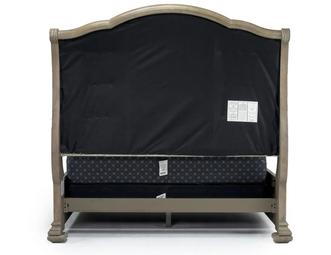 Mor Furniture Durango Upholstered Sleigh Bed In Fawn, Queen
