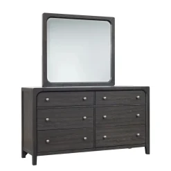 Mor Furniture Easton Upholstered Bed, Dresser, Mirror & Nightstand In , Ca King