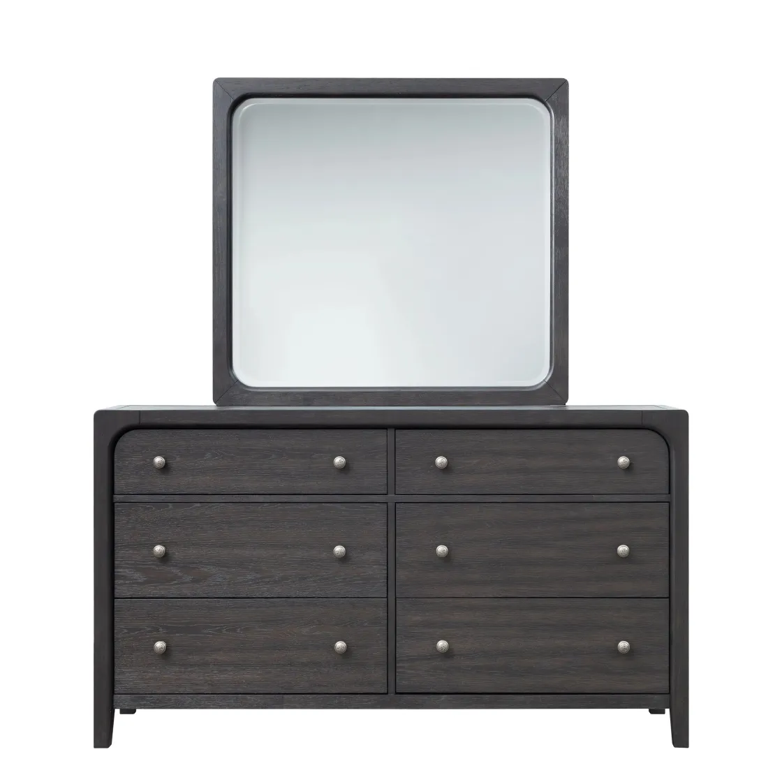 Mor Furniture Easton Upholstered Bed, Dresser, Mirror & Nightstand In , Ca King
