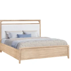 Mor Furniture Easton Upholstered Bed, Dresser, Mirror & Nightstand In , Ca King