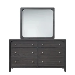 Mor Furniture Easton Upholstered Storage Bed, Dresser, Mirror & Nightstand In , Ca King