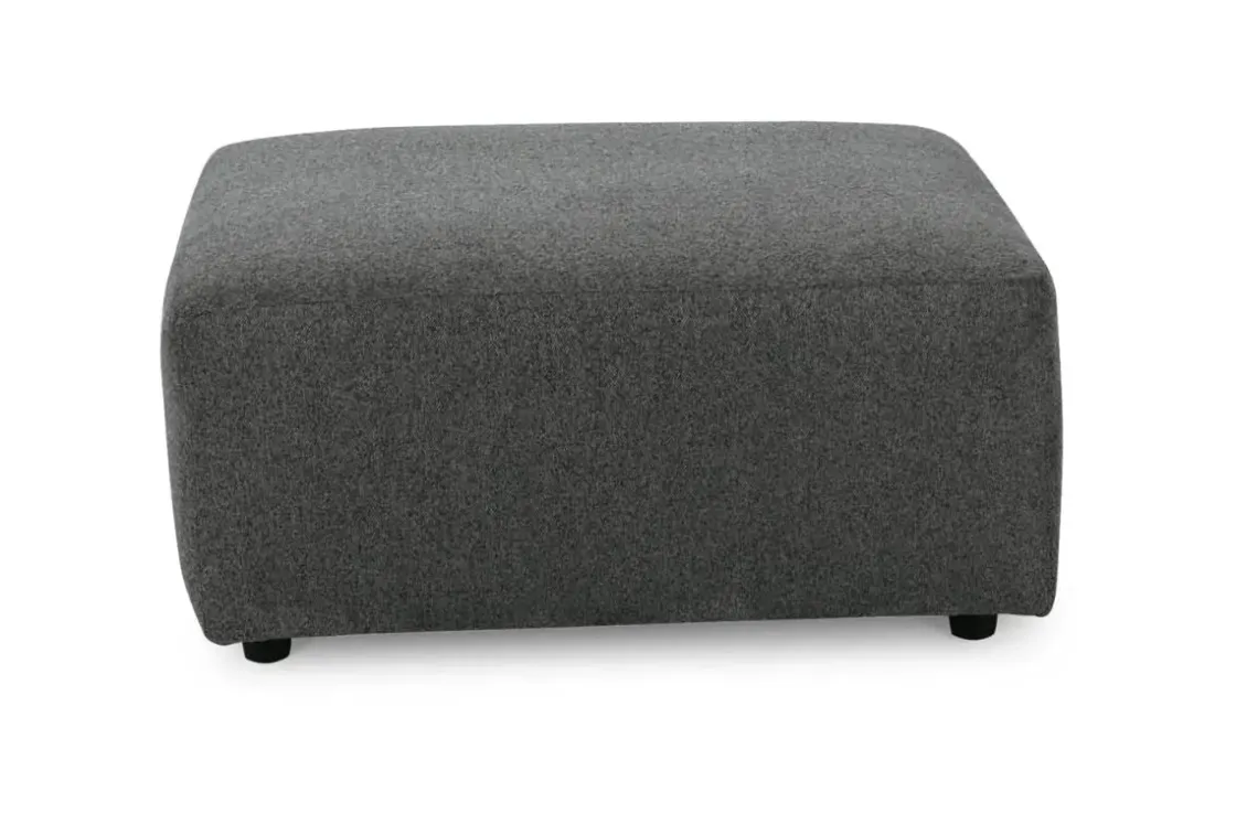 Mor Furniture Edenfield Oversized Ottoman In Charcoal