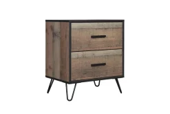 Mor Furniture Elk River Nightstand In Brown