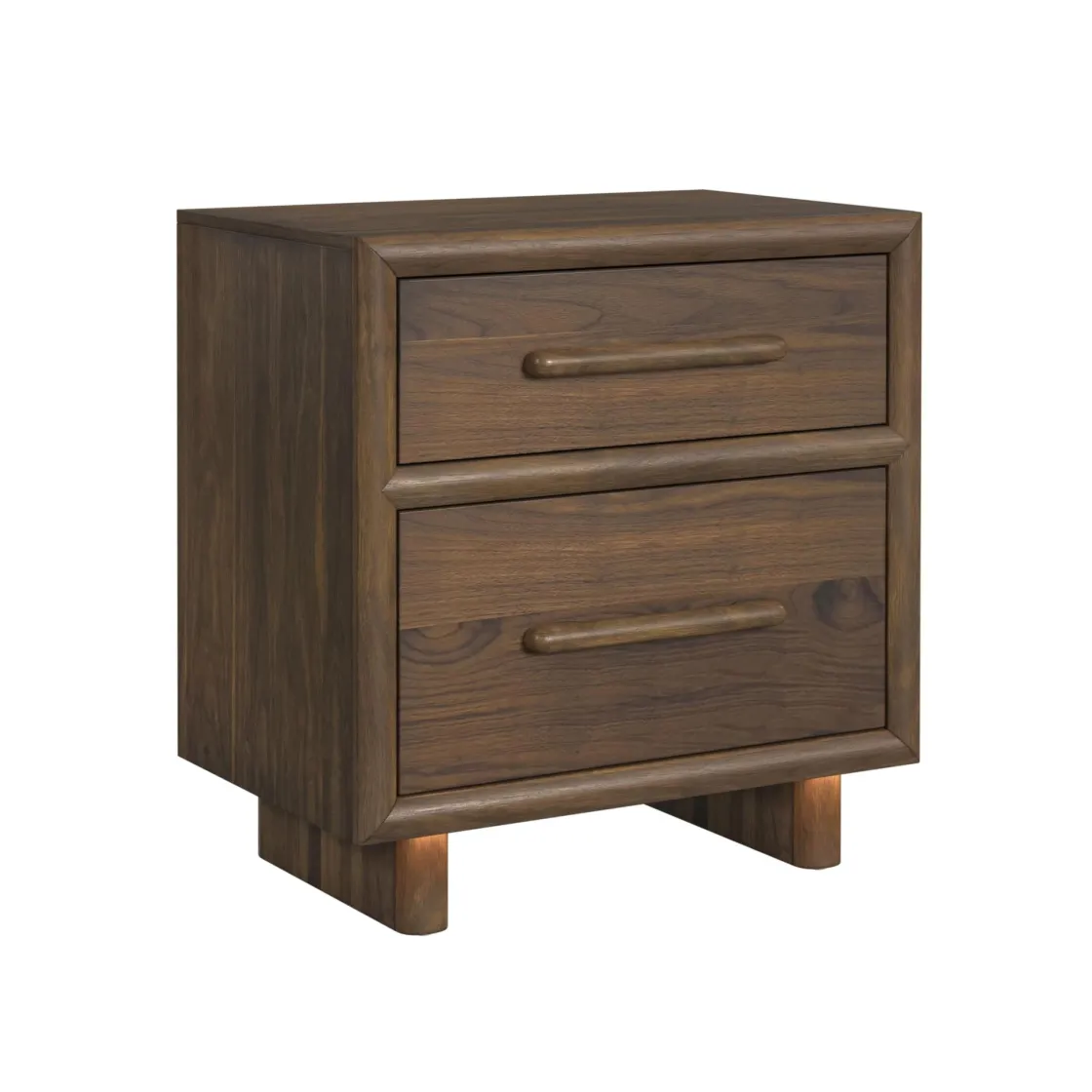Mor Furniture Elm Nightstand In Brown