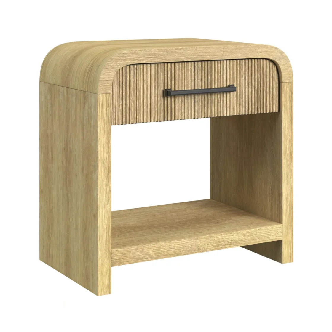 Mor Furniture Emberly 2 Drawer Nightstand In Black