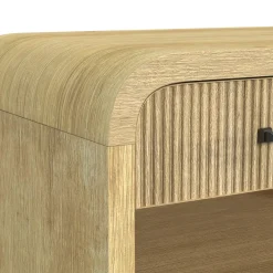 Mor Furniture Emberly 2 Drawer Nightstand In Black