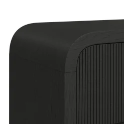 Mor Furniture Emberly 2 Drawer Nightstand In Black