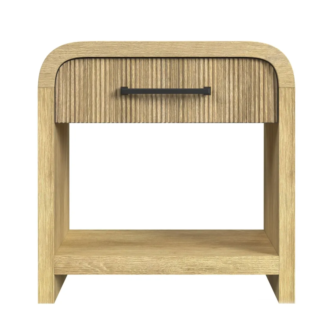 Mor Furniture Emberly 2 Drawer Nightstand In Black