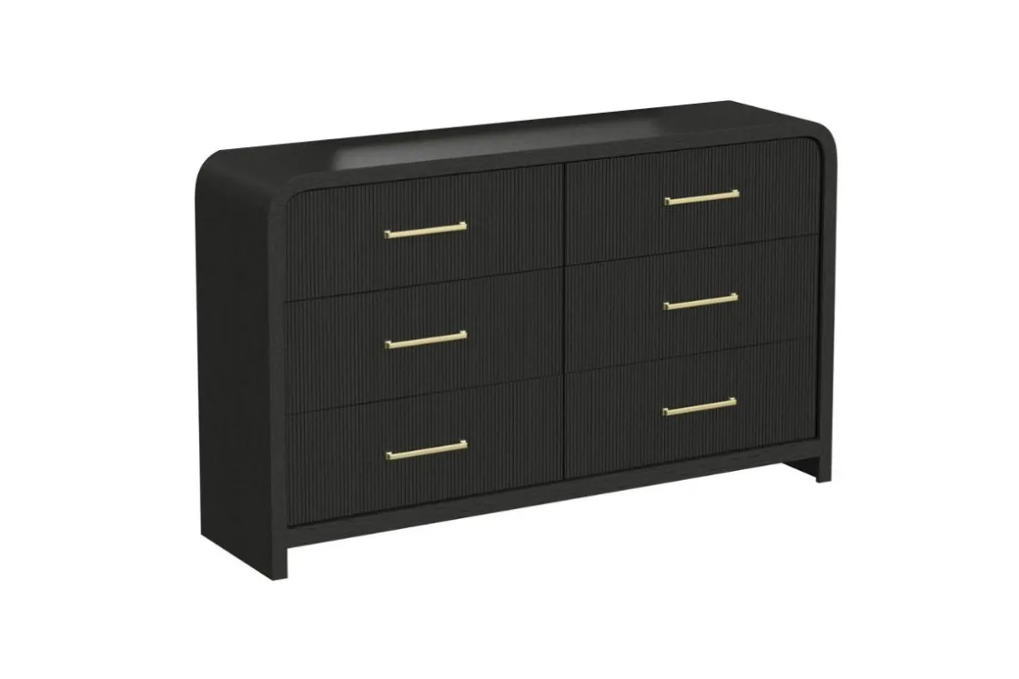 Mor Furniture Emberly Dresser In Black