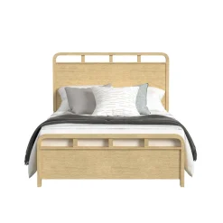 Mor Furniture Emberly Panel Bed In Natural, Twin