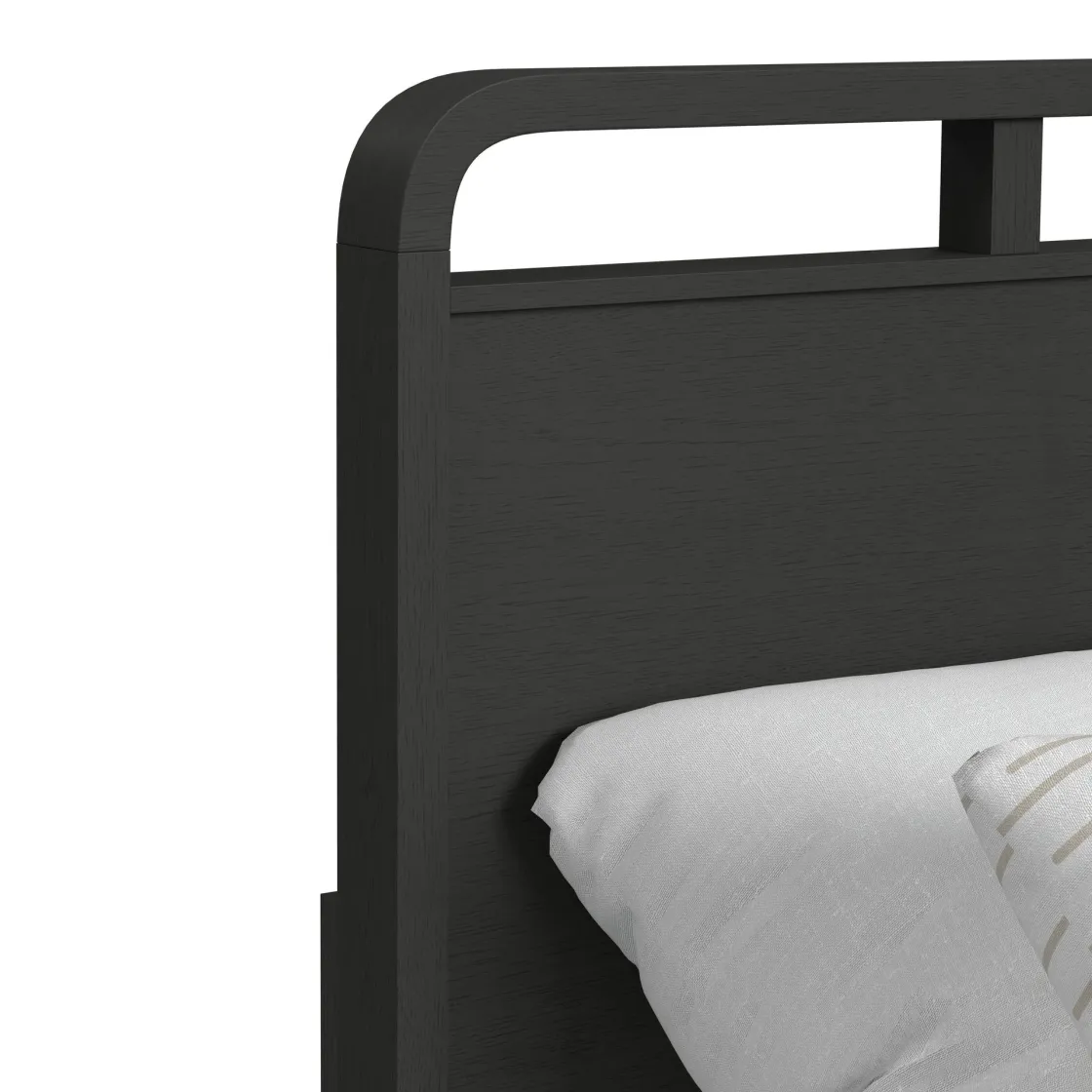 Mor Furniture Emberly Panel Bed In Natural, Twin