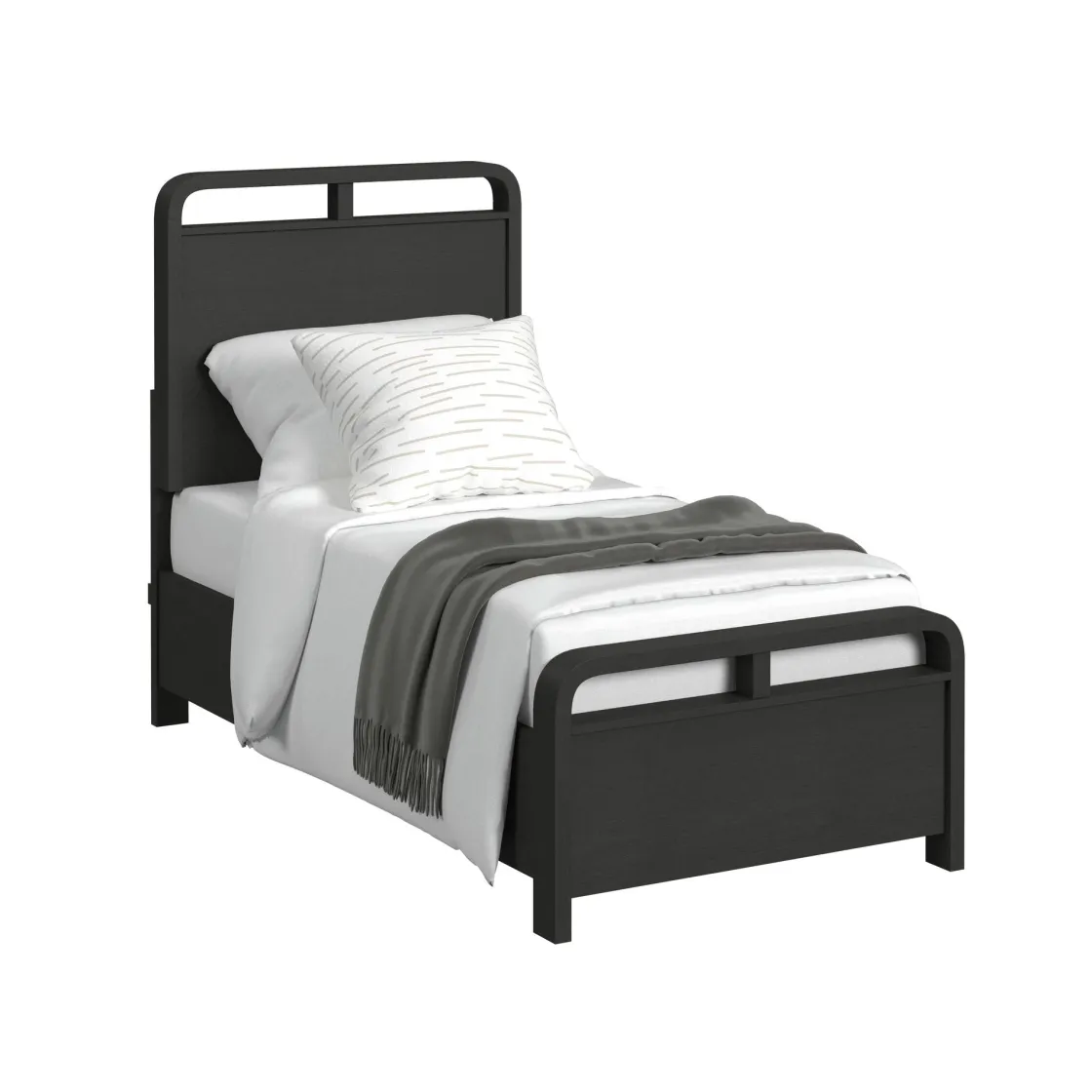 Mor Furniture Emberly Panel Bed In Natural, Twin