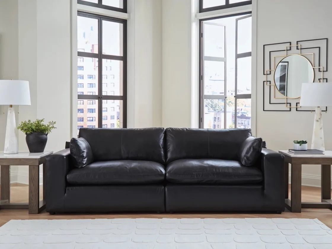 Mor Furniture Emillia Loveseat In Caramel