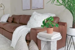 Mor Furniture Emillia Sofa In Caramel
