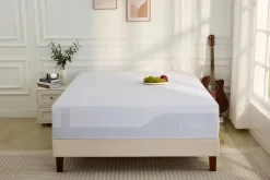 Mor Furniture Encased Mattress Protector In White, Twin