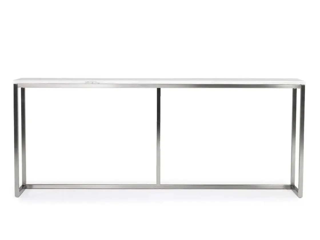 Mor Furniture Esme Sofa Table In Snowfall